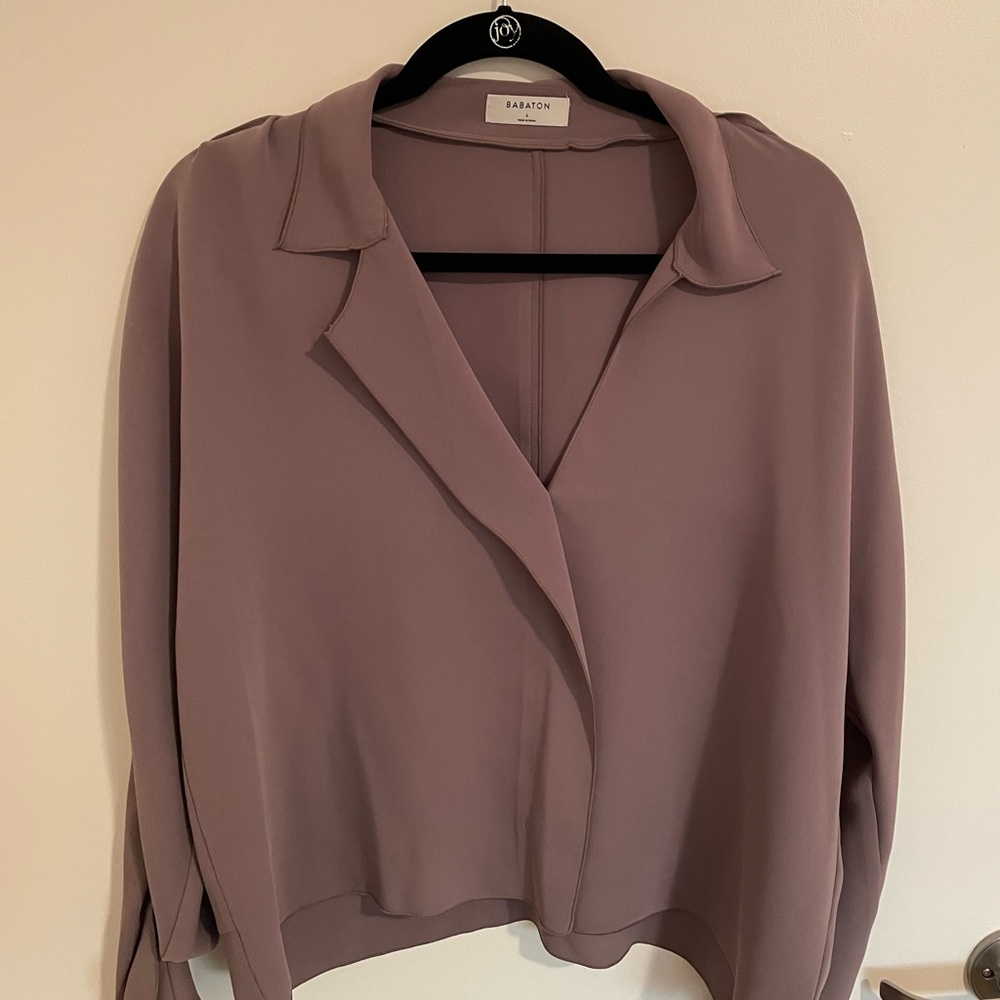 Aritzia Martin Blouse SZ LARGE